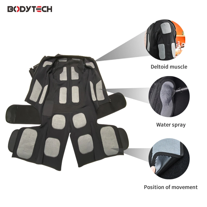 EMS Training Suit Vest with EMS Muscle Stimulation Machine