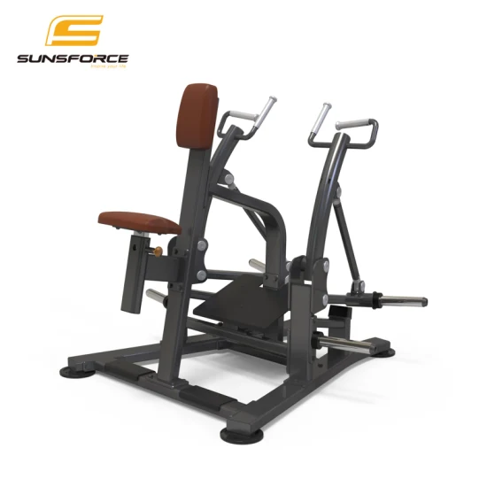 Equipamento de ginástica profissional para treinamento Equipamento de ginástica comercial Lat Pulldown Sentado Row