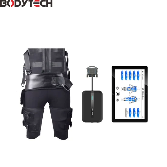 Bodytech Professional Microcorrente 20 Minutos EMS Elektroden 1V2 Sem Fio EMS Fitness Colete EMS Terno de Treinamento