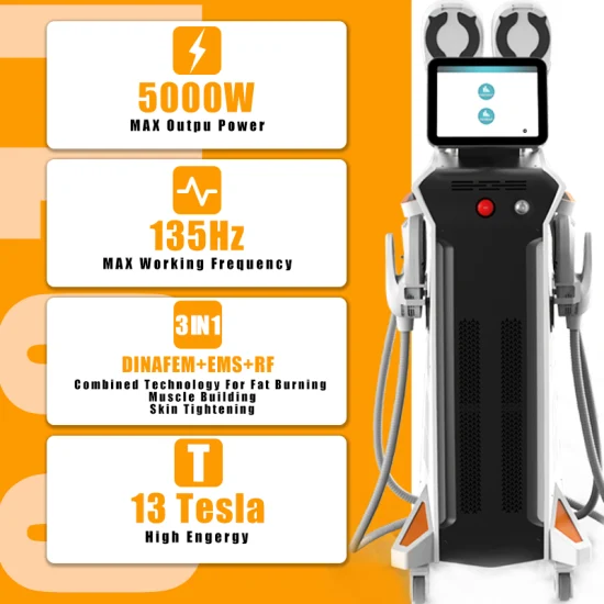  Novas chegadas!  Preço da máquina EMS Máquina de esculpir corpo estimulador muscular EMS/máquina de esculpir corpo eletromagnético EMS RF