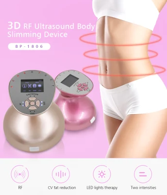 Equipamento de emagrecimento de corpo de cavitação Formadores de cintura Dispositivo de queima de gordura RF Ultrasonic Perder peso EMS Home Instrumento de beleza